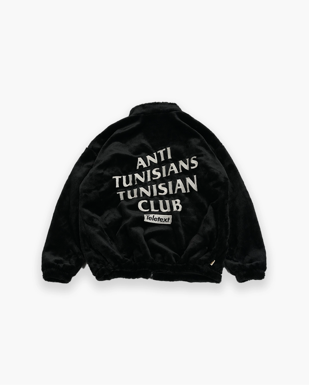 Black Rabbit Fleece Jacket