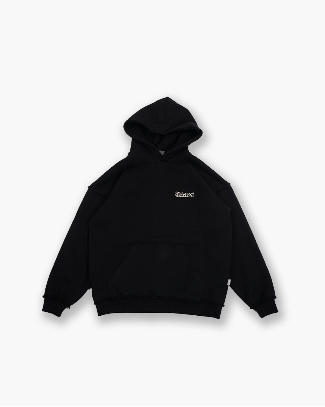 Silver Ancient Hoodie - Black