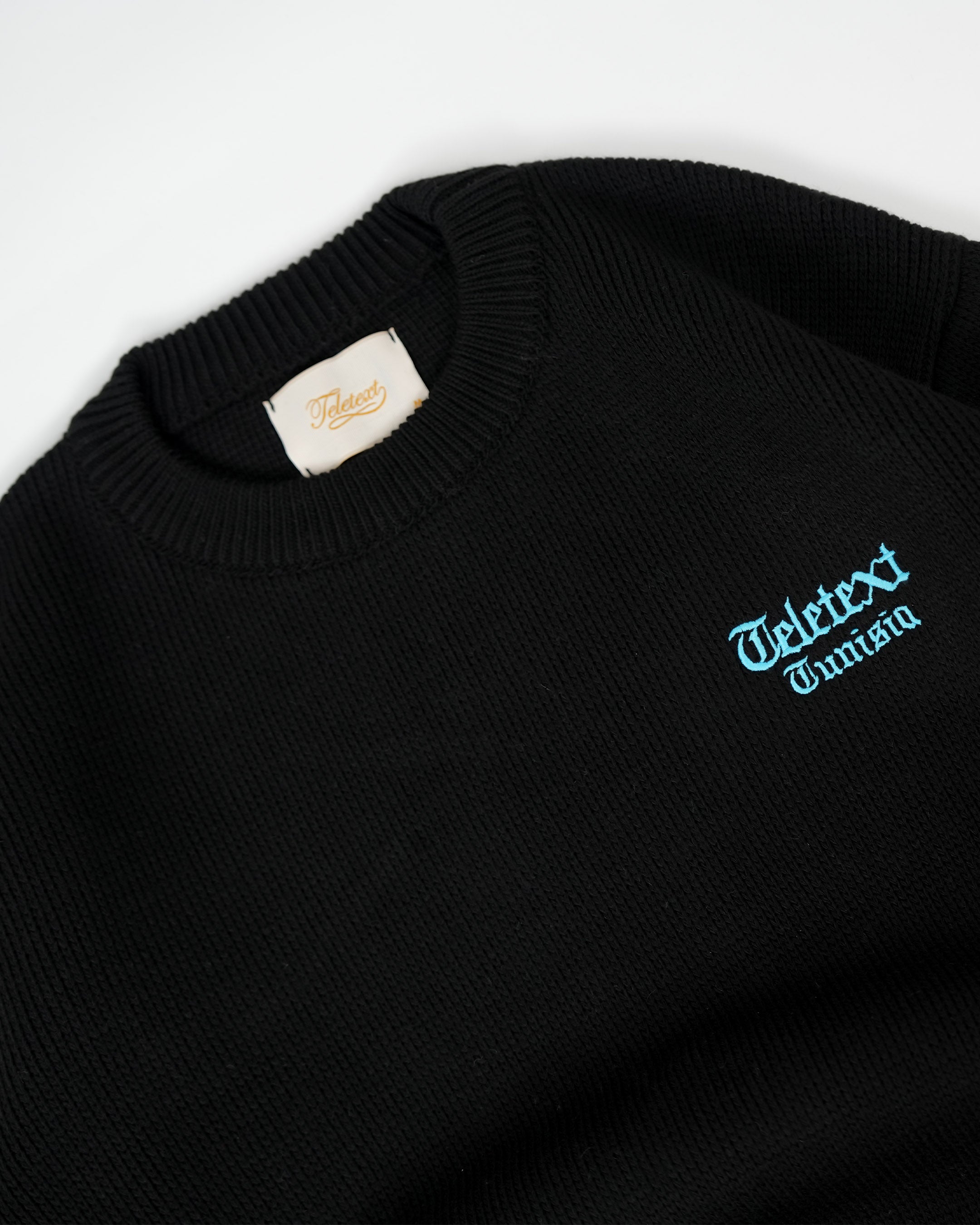 Ancient Knit Pullover - Black Saphire