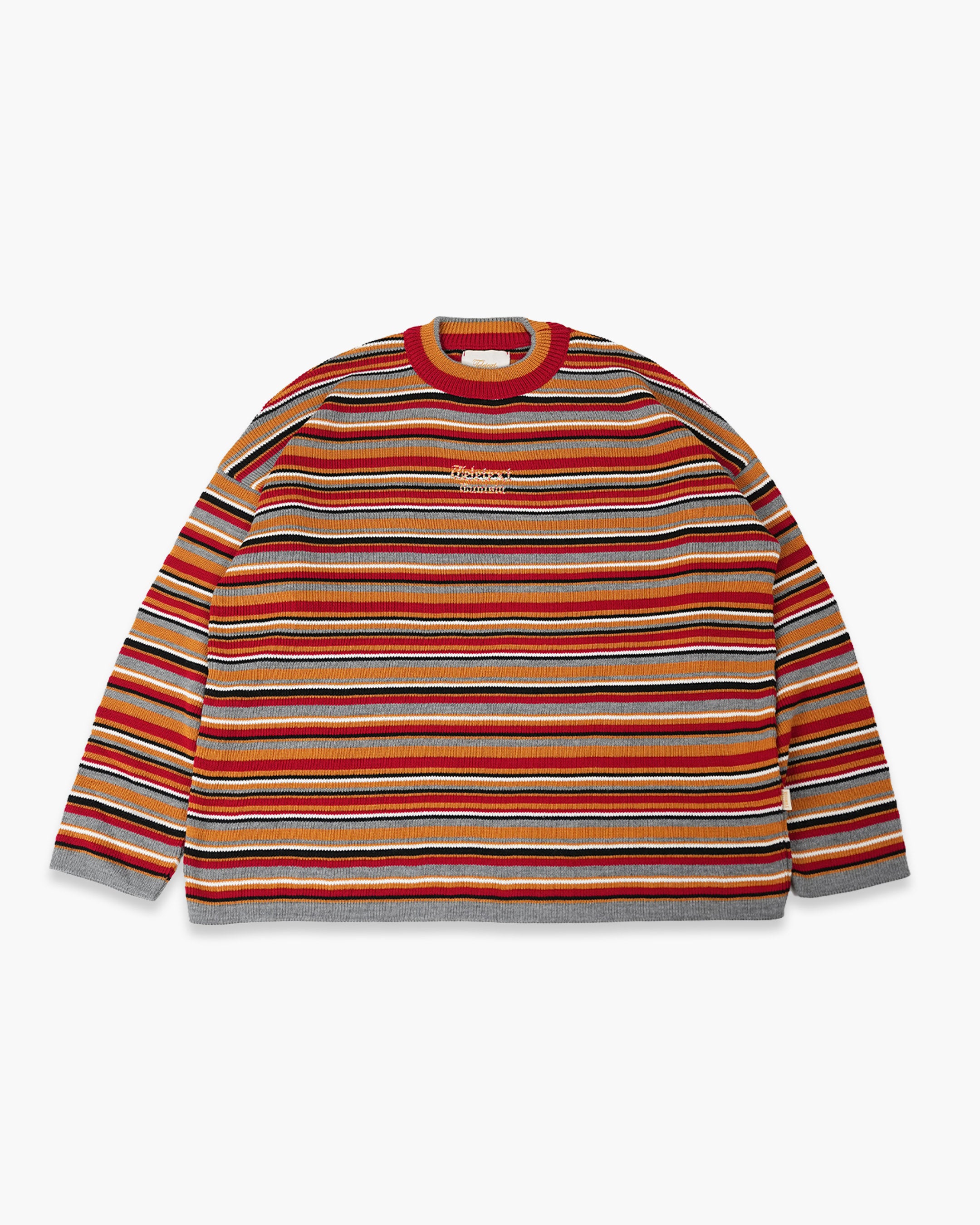 BBS Striped Knit Pullover