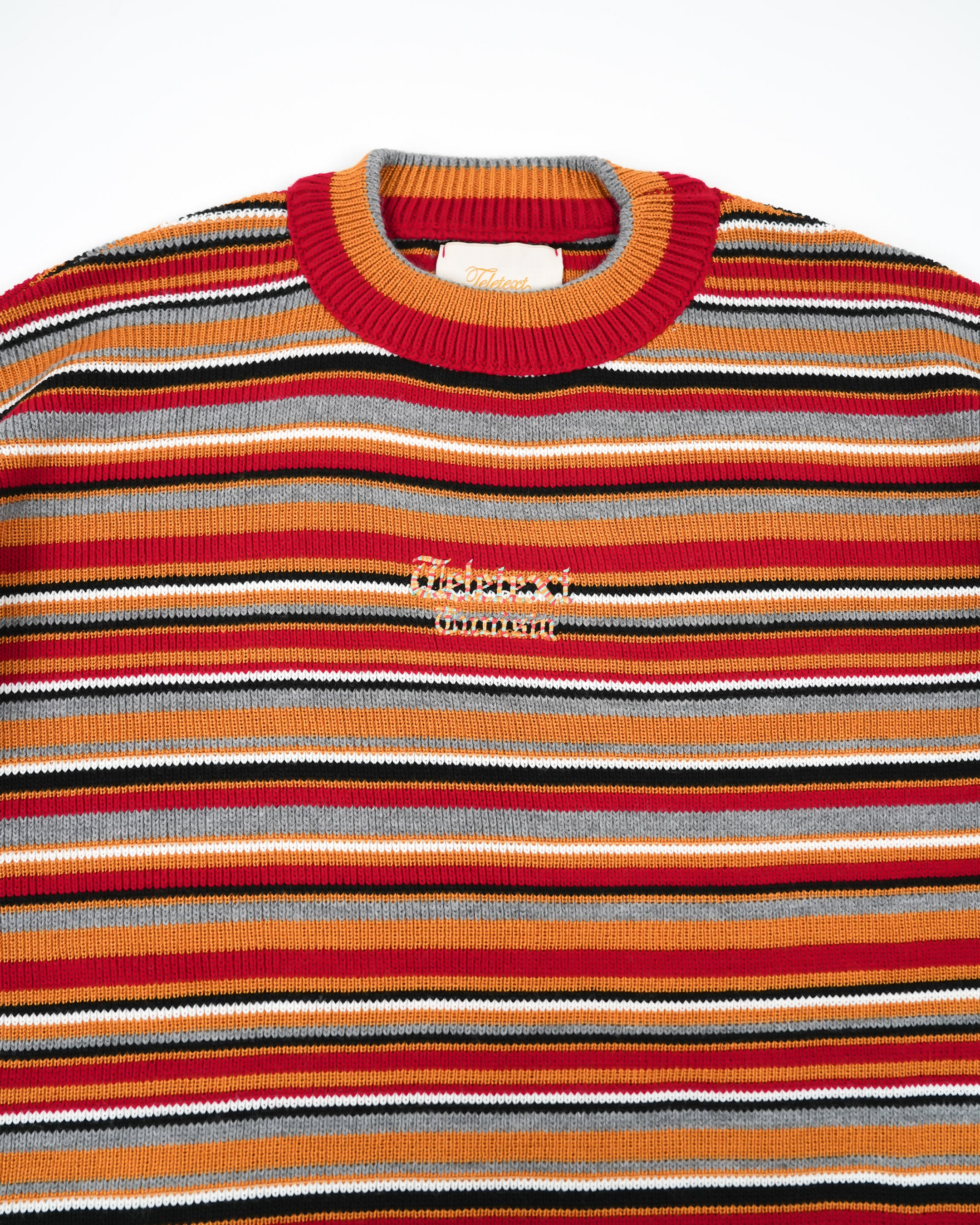 BBS Striped Knit Pullover