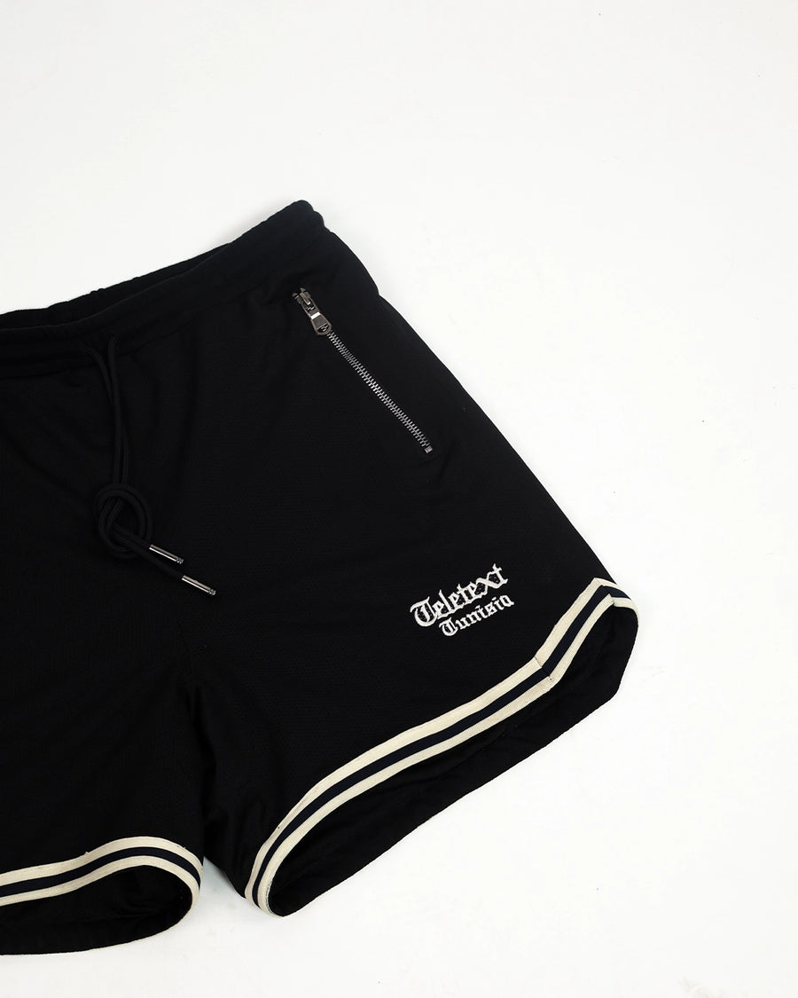 Basketball Mesh Shorts Ancient - Black
