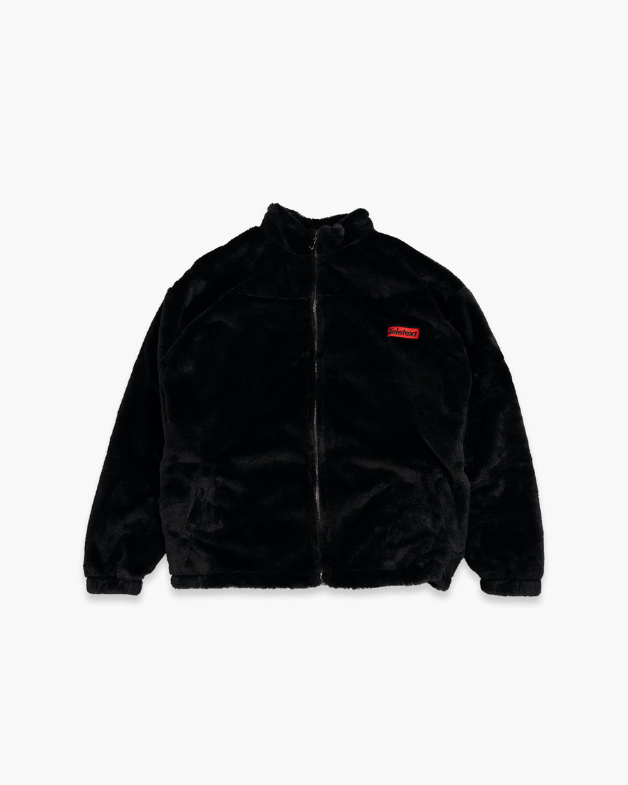 Rabbit Fleece Jacket - Black Classic