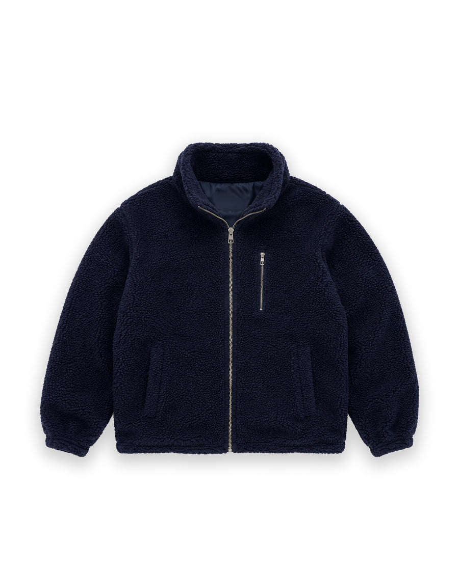 Sherpa Jacket - Dark Blue