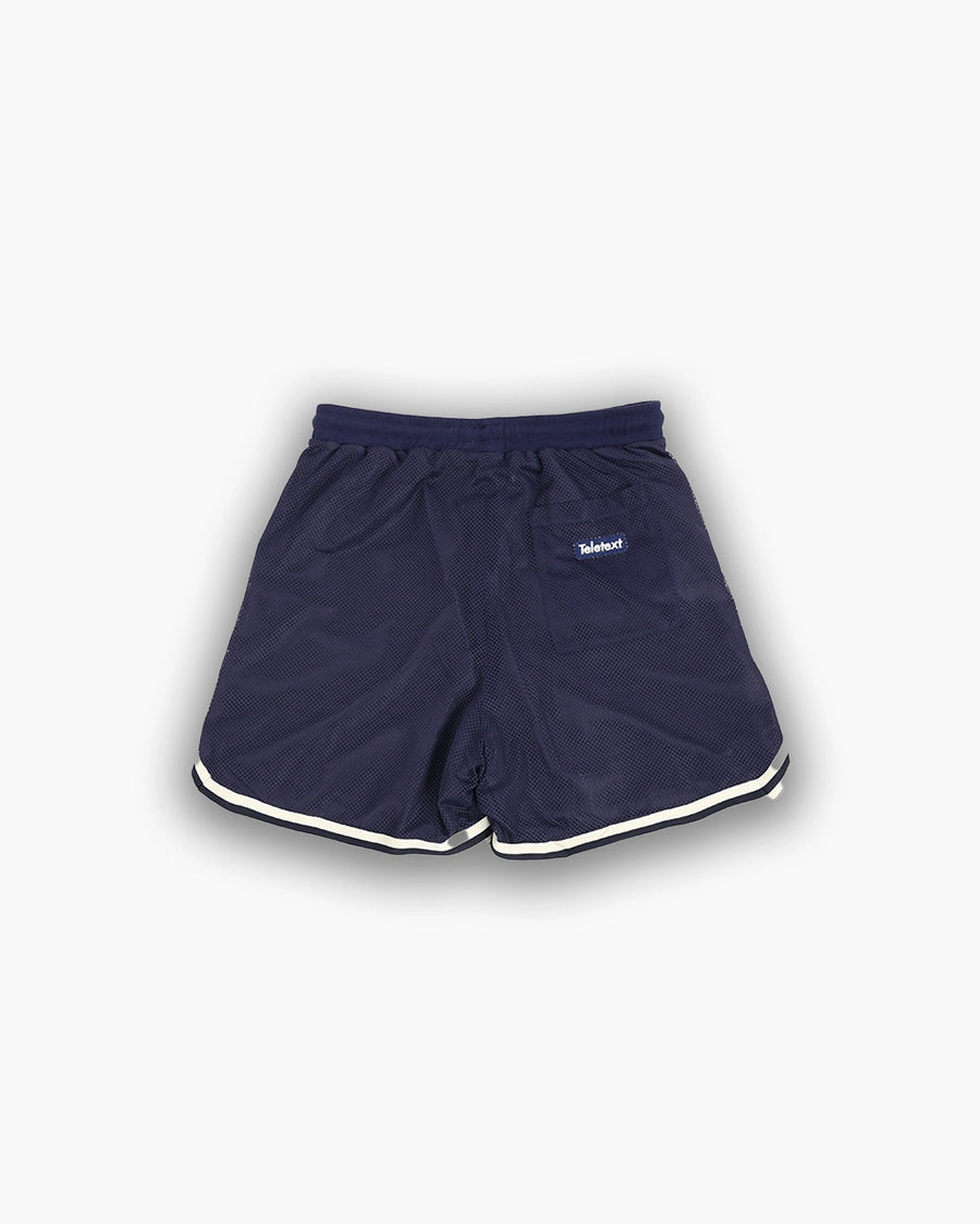 Basketball Mesh Shorts Sunstitch - Blue