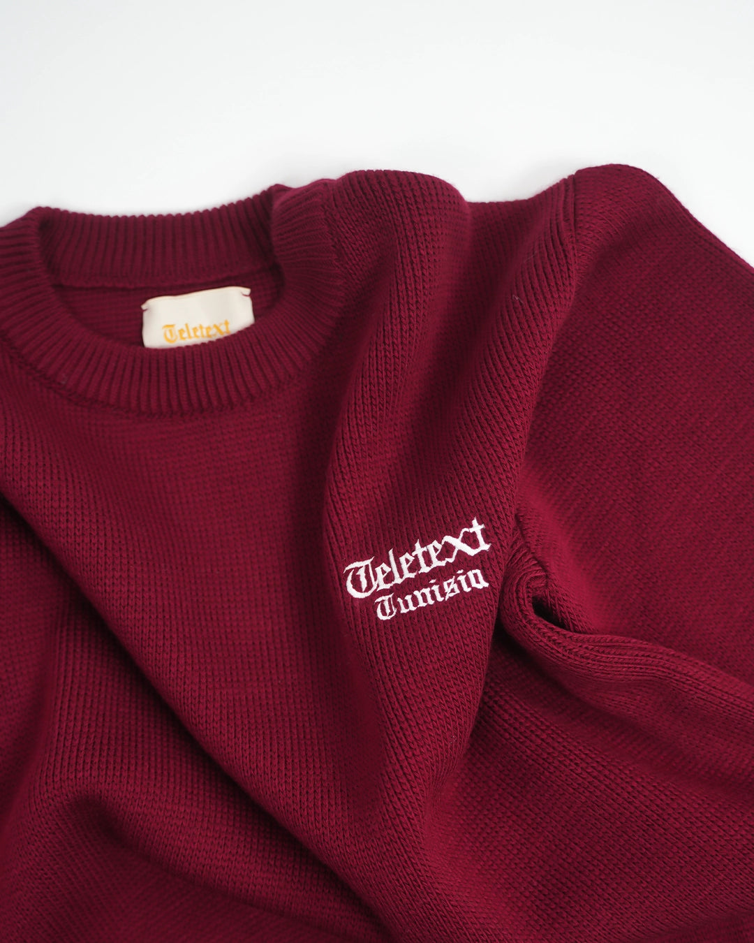 Ancient Knit Pullover - Bordeaux