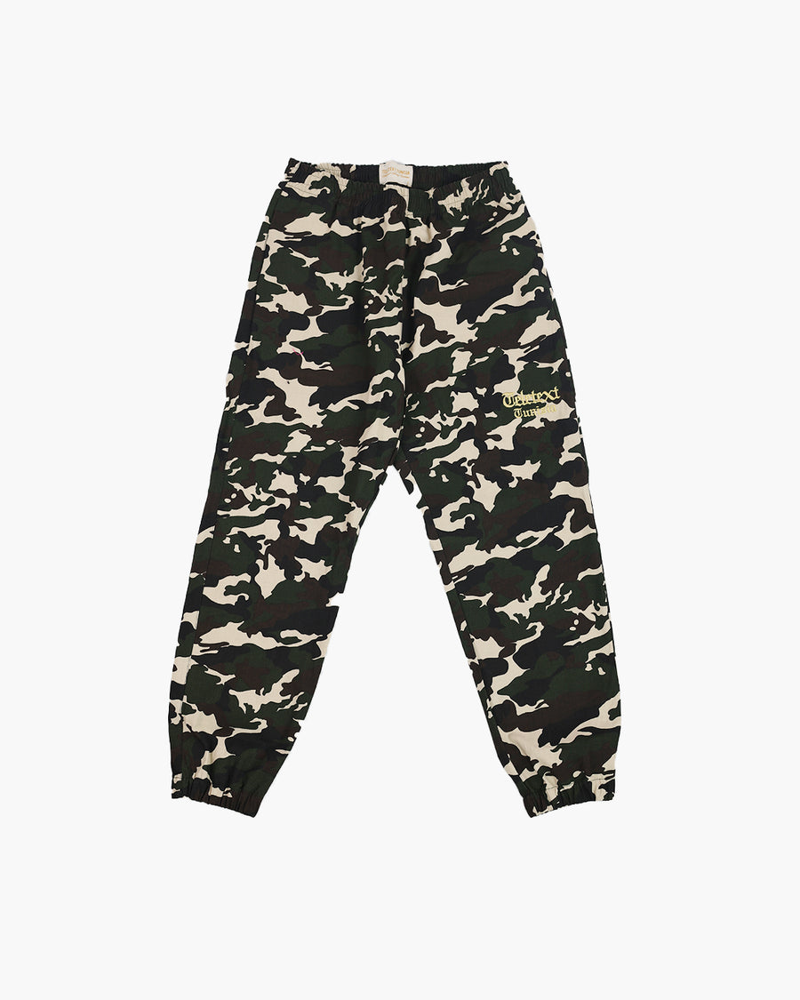 TELETEXT Grey Camo Pants