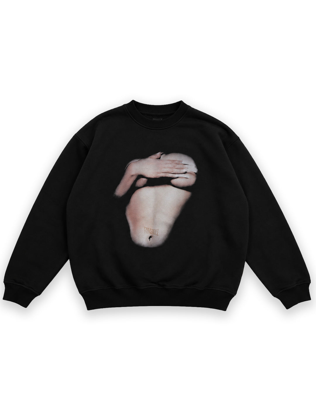 Cover'em Heavy Crewneck - Black