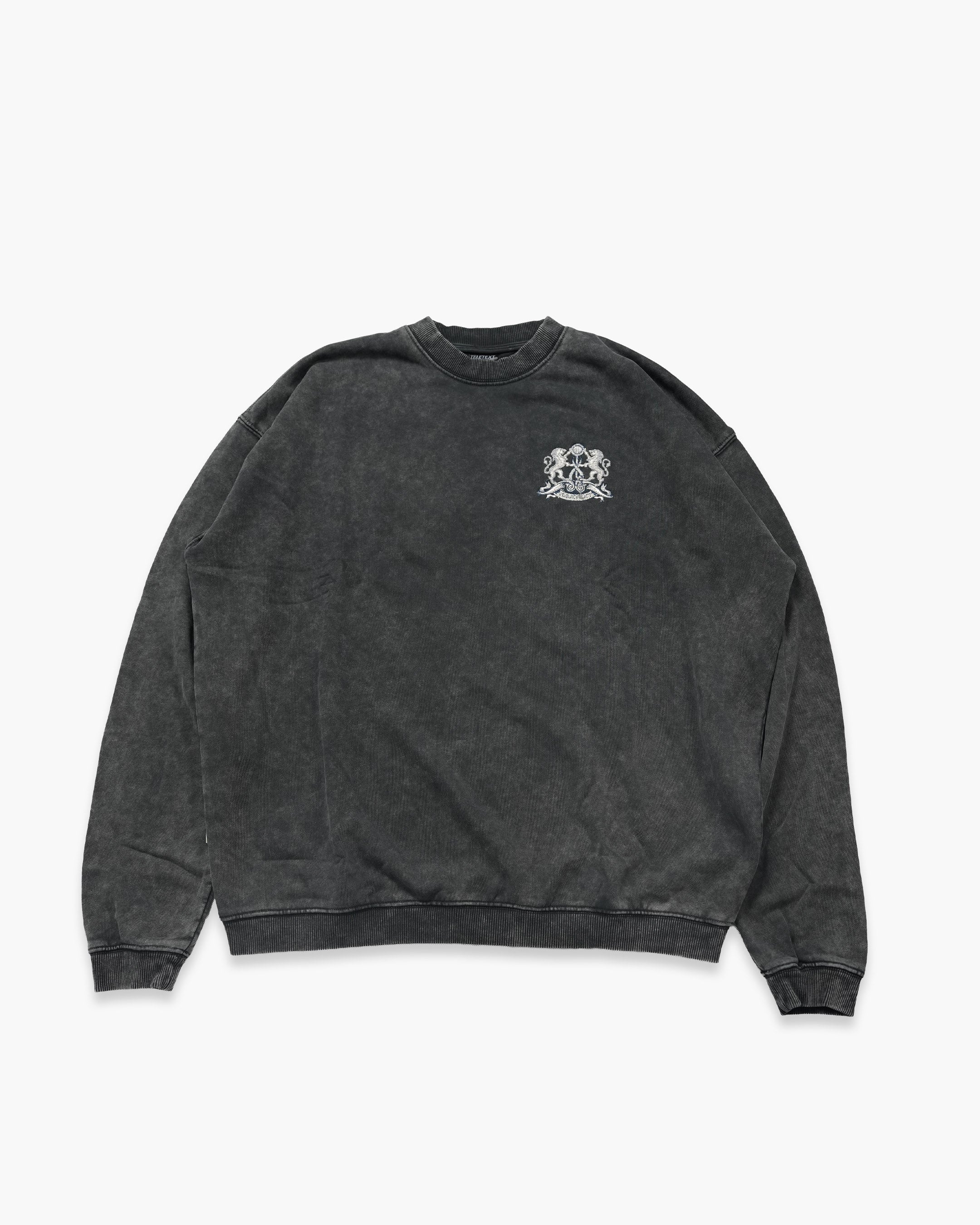 Heavy Crewneck - Acid Grey