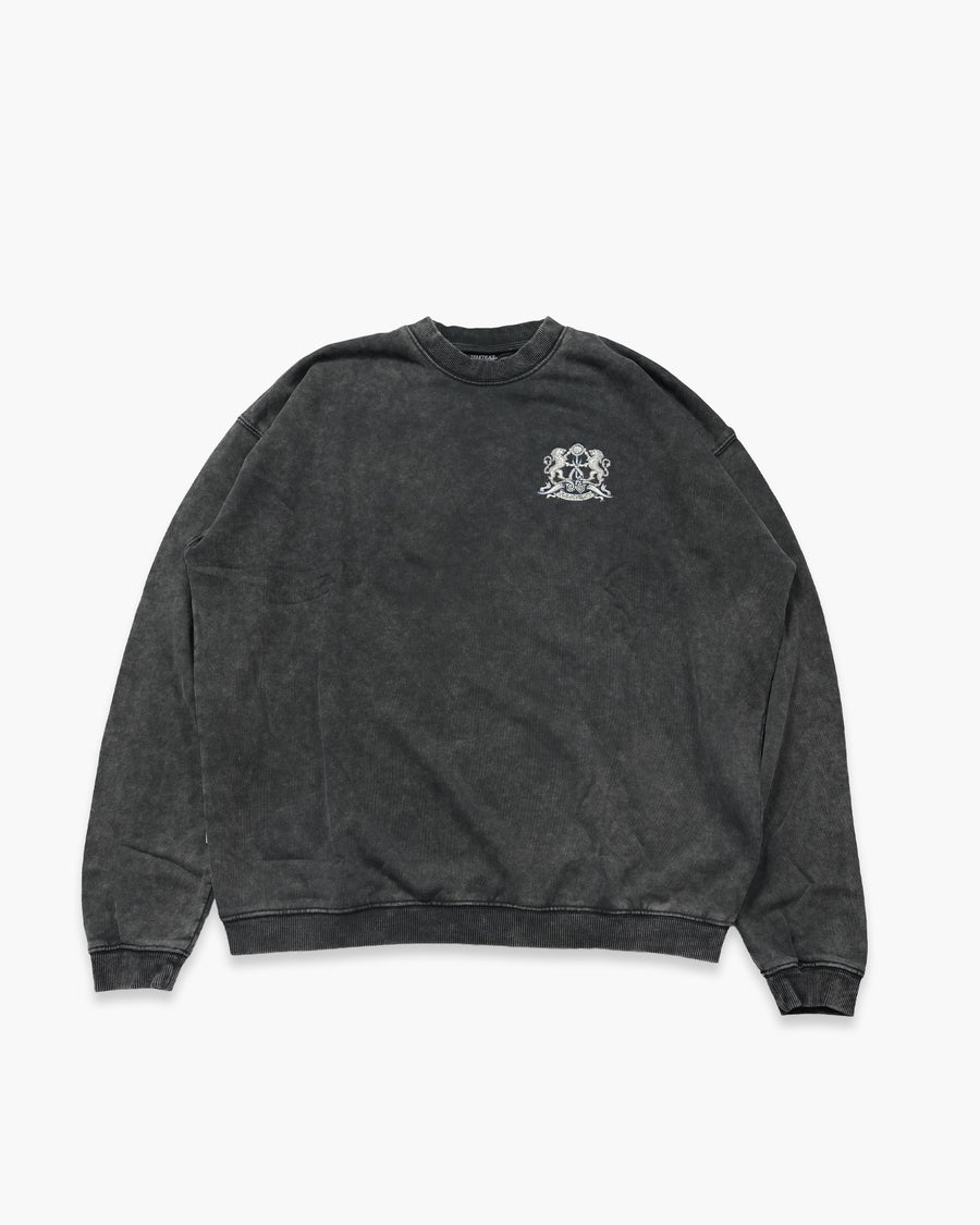 Heavy Crewneck - Acid Grey