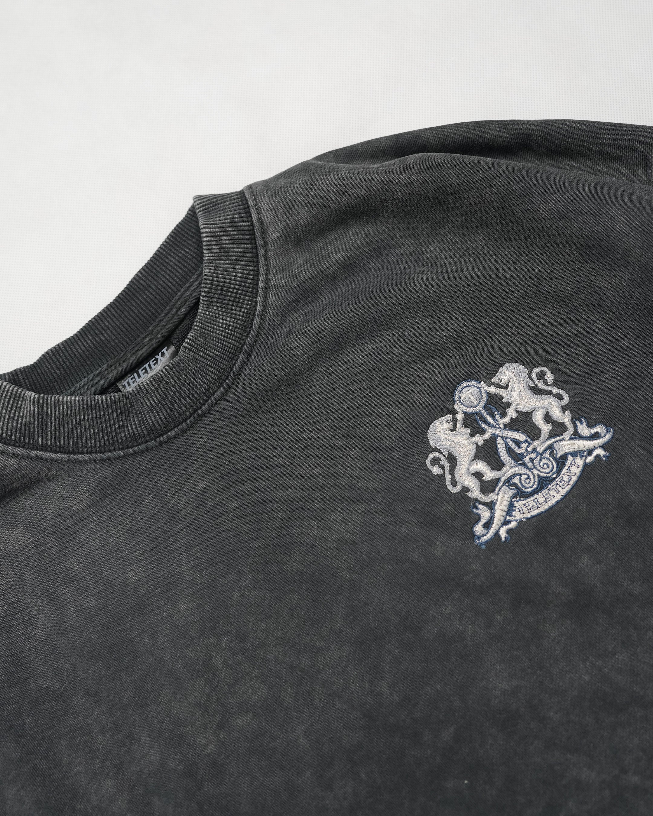 Heavy Crewneck - Acid Grey
