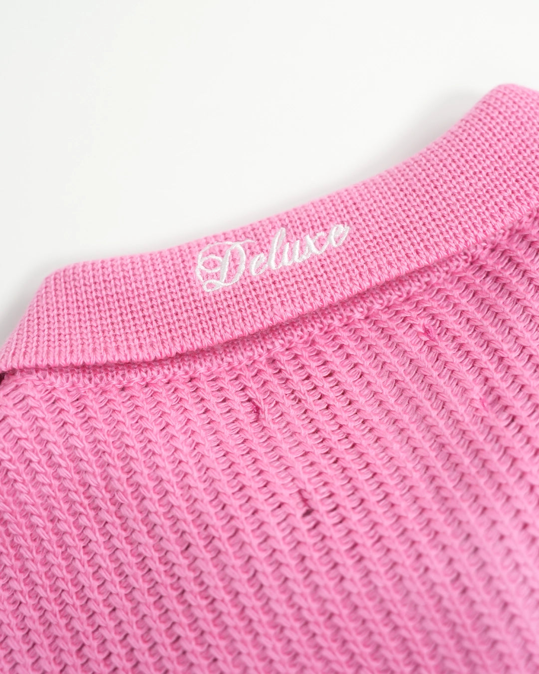 Deluxe Knitted Polo - Octobre Rose