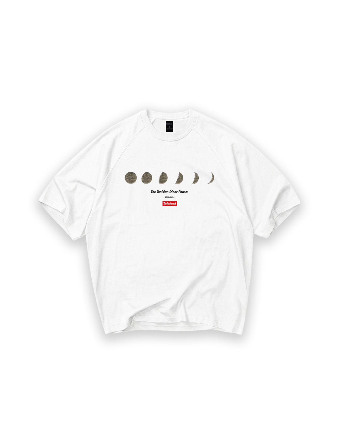 Dinar Phases T-Shirt – White
