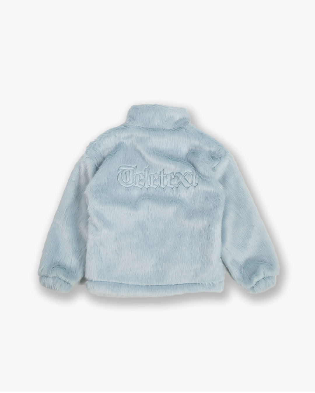 Faux-Fur Jacket - Light Blue