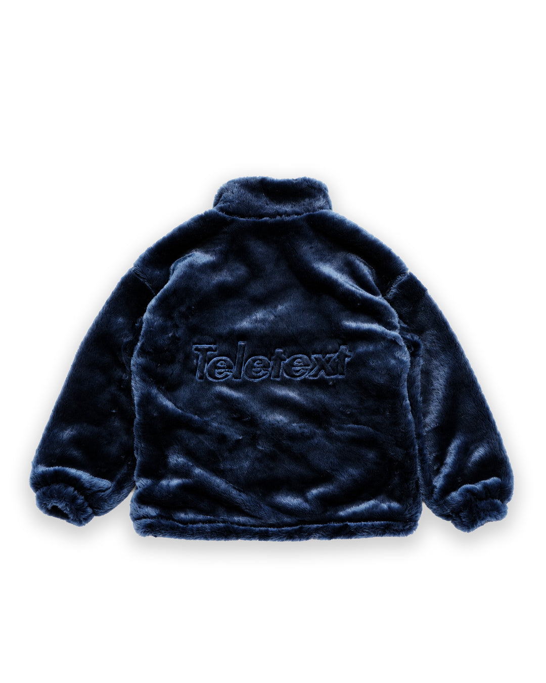 Faux-Fur Jacket - Blue
