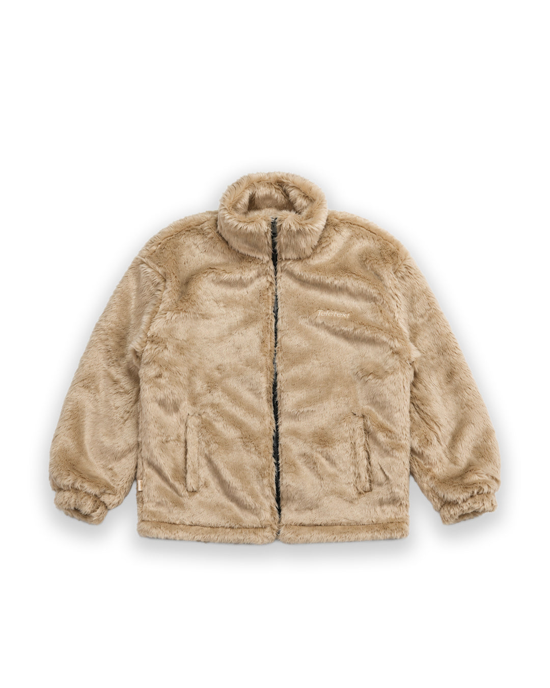 Faux-Fur Jacket - Capuccino