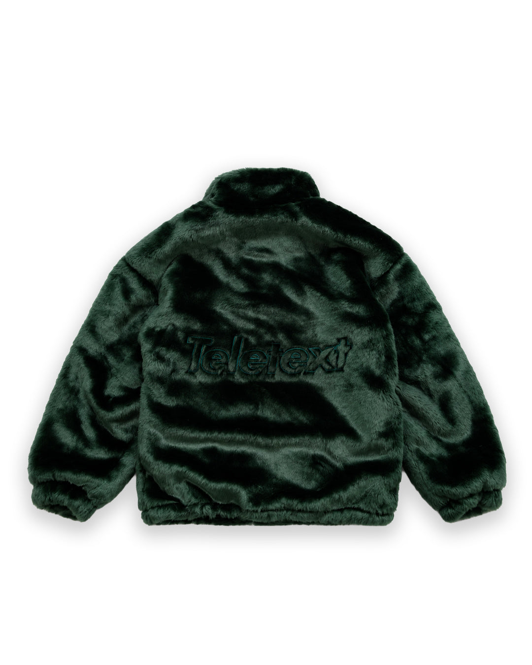Faux-Fur Jacket - Green