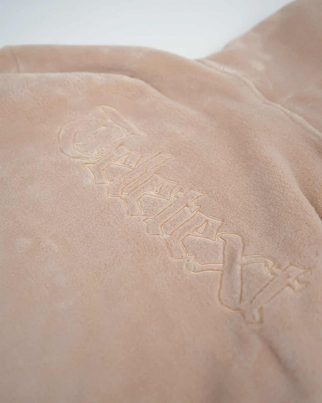 Fleece Hoodie - Soft Nude