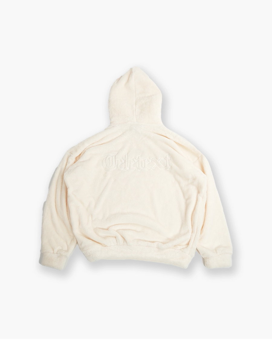 Fleece Hoodie - Cream