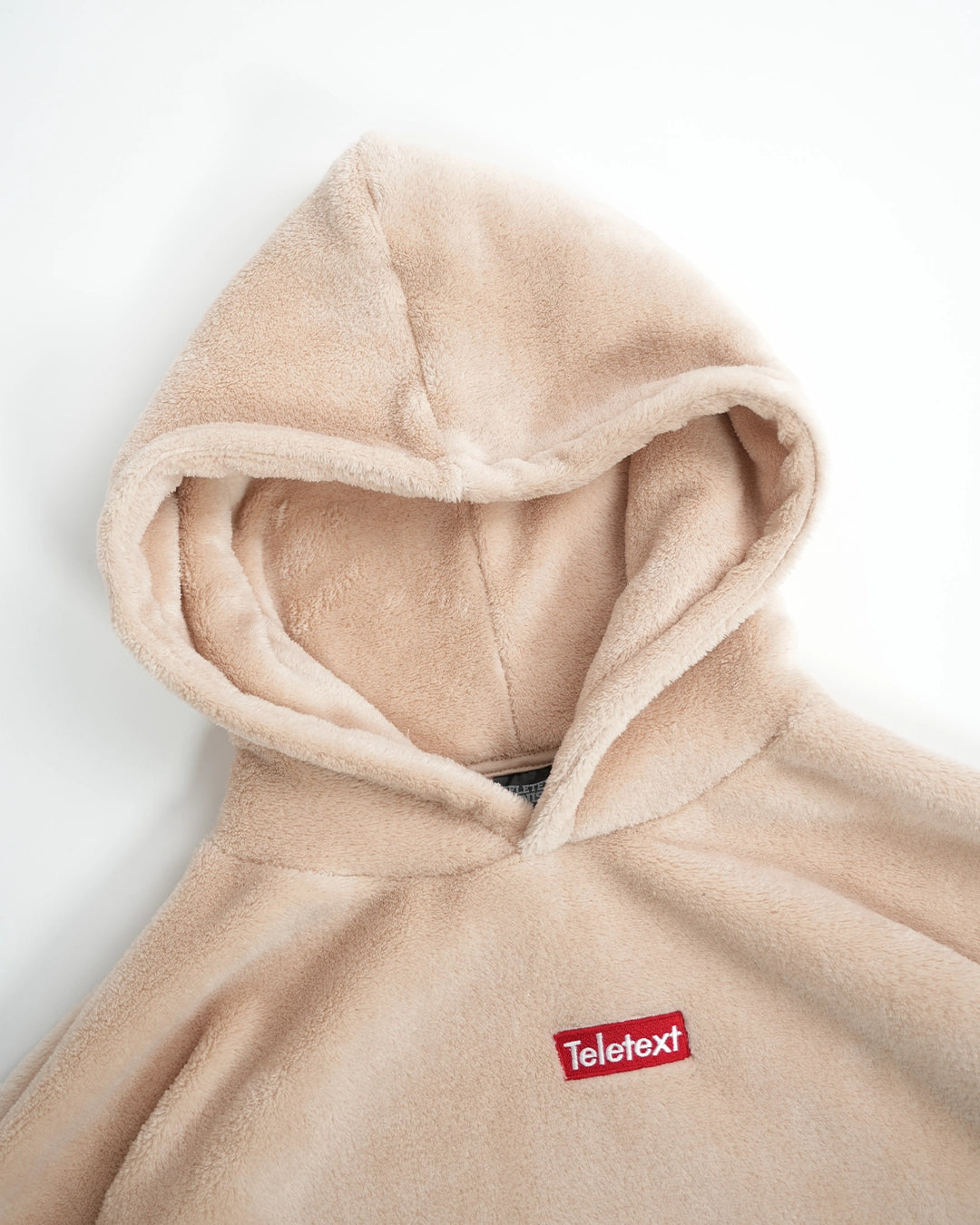 Fleece Hoodie - Soft Nude