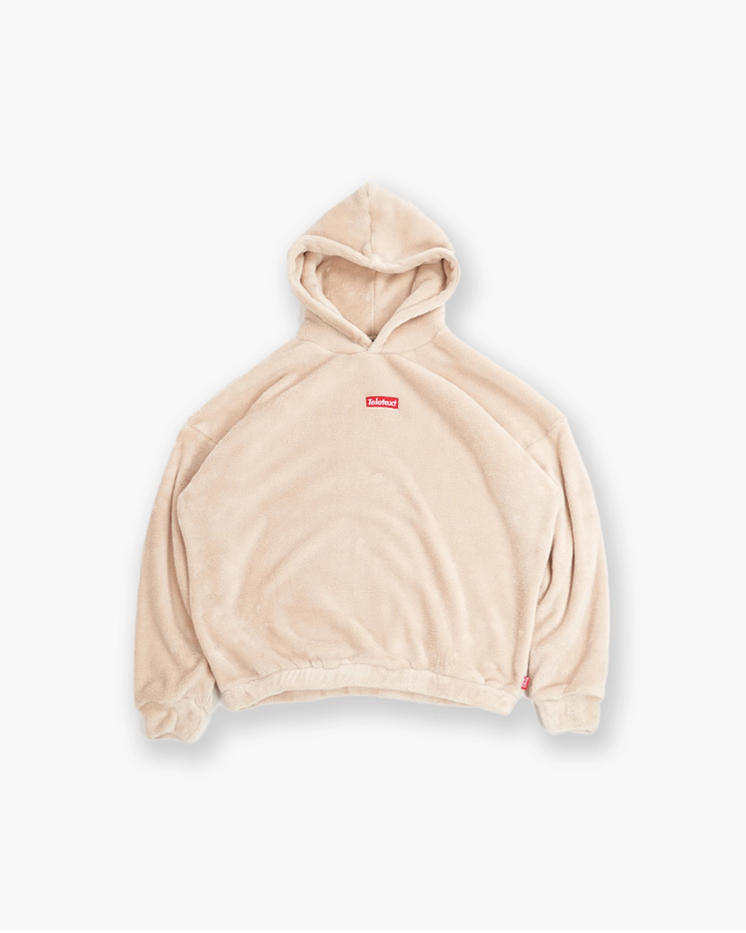Fleece Hoodie - Soft Nude