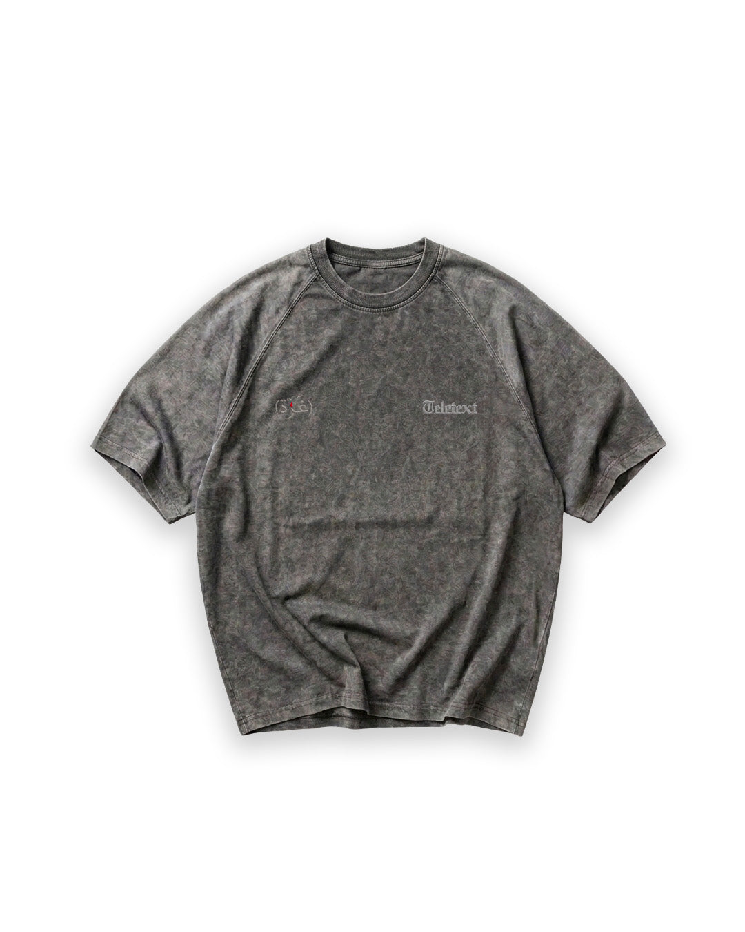 Gaza T-Shirt – Acid Grey