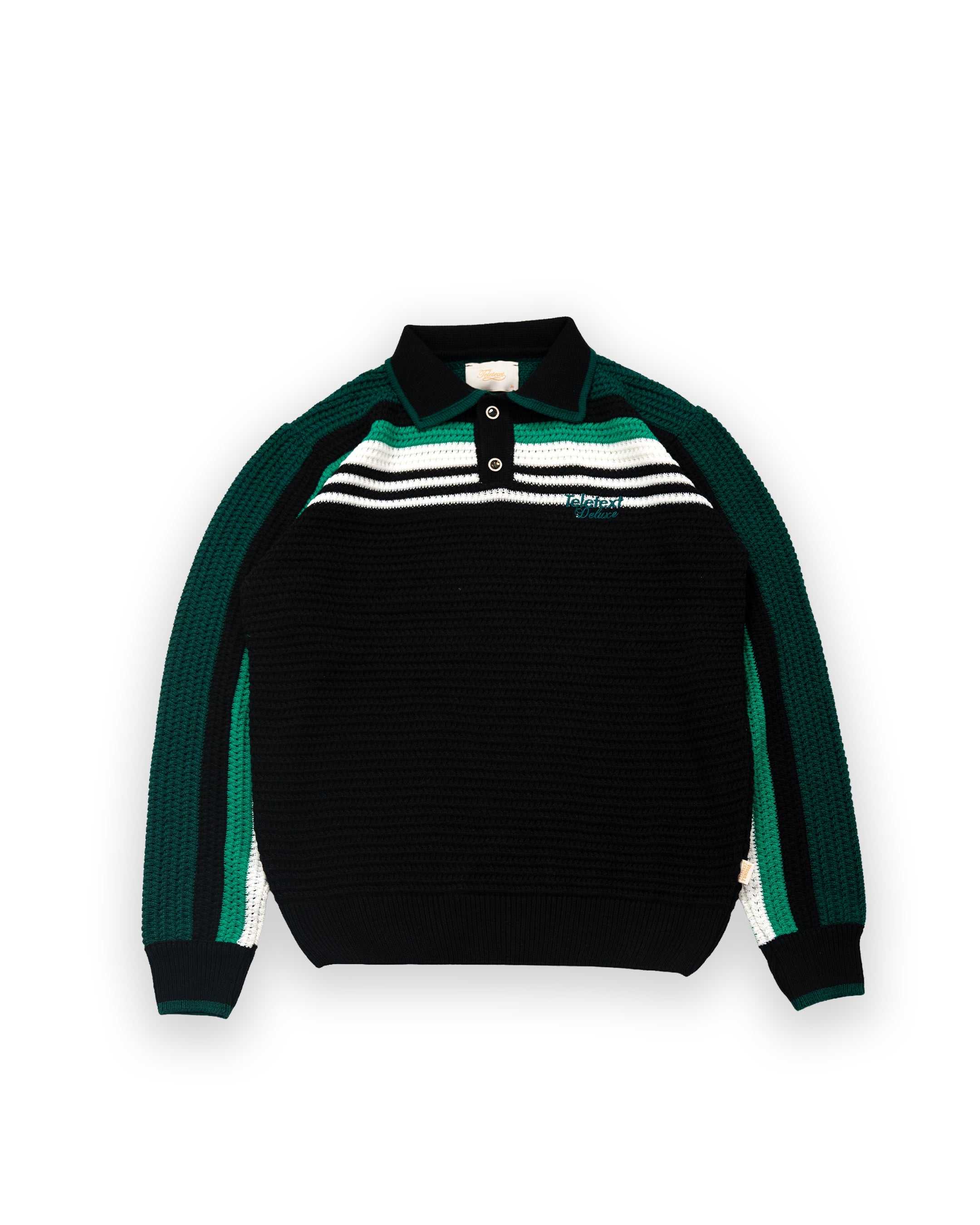 Deluxe Knitted Polo - Green Bay