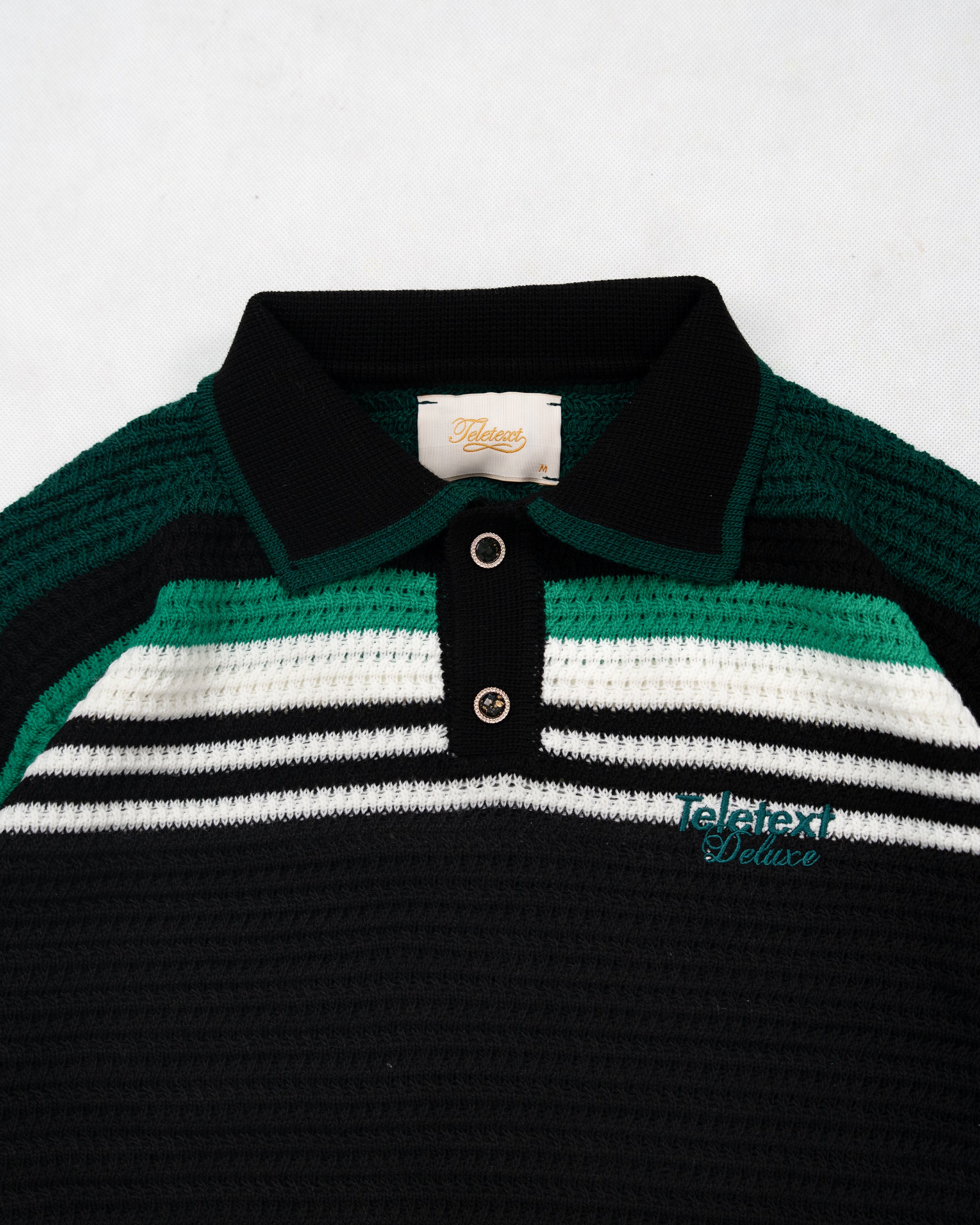 Deluxe Knitted Polo - Green Bay