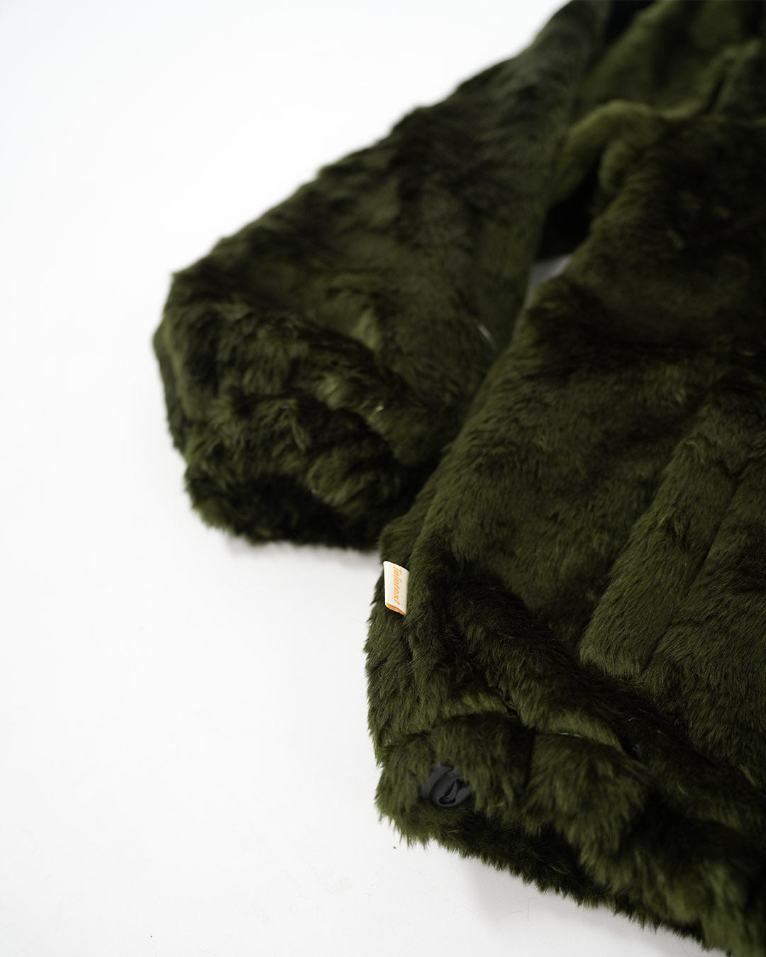 Faux-Fur Jacket - Green