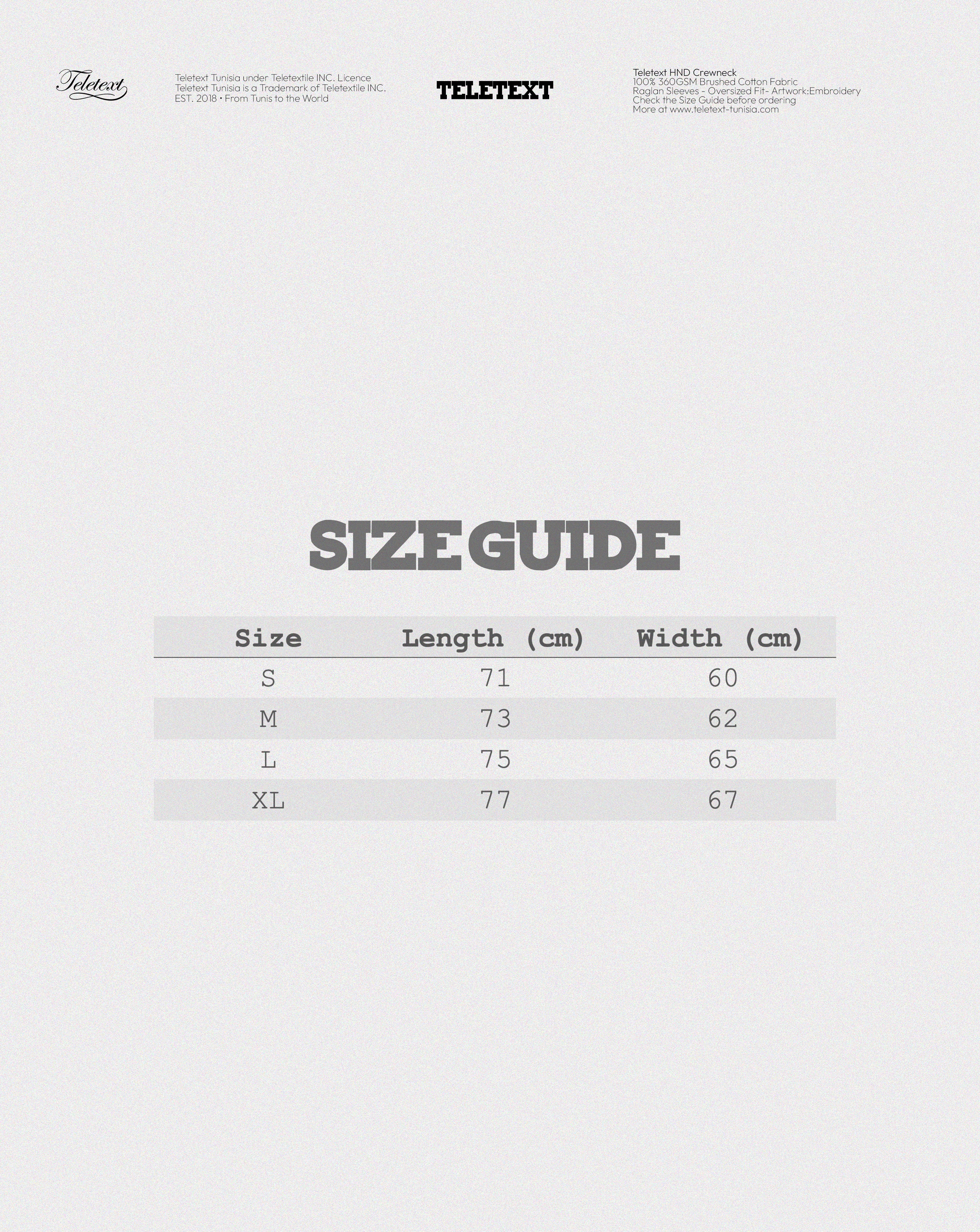 HND Crewneck - Black