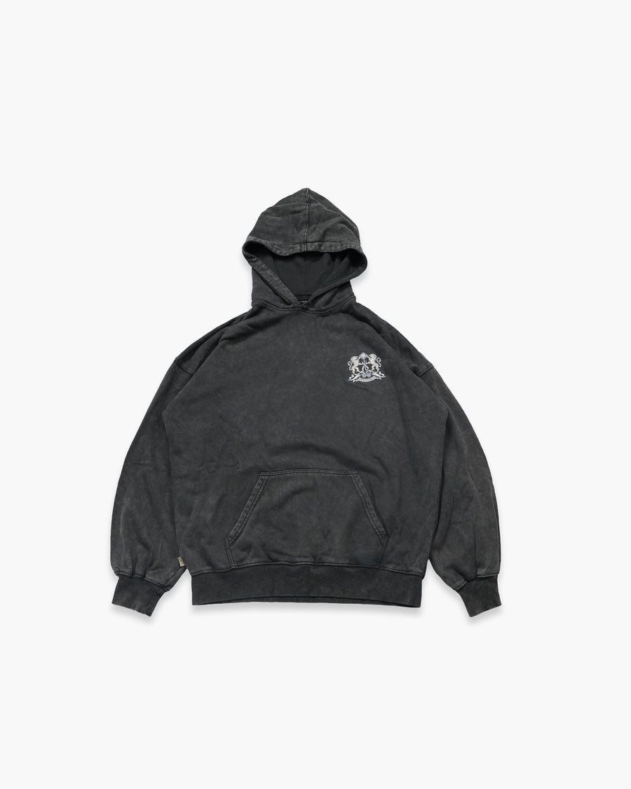Vintage Hoodie - Acid Grey