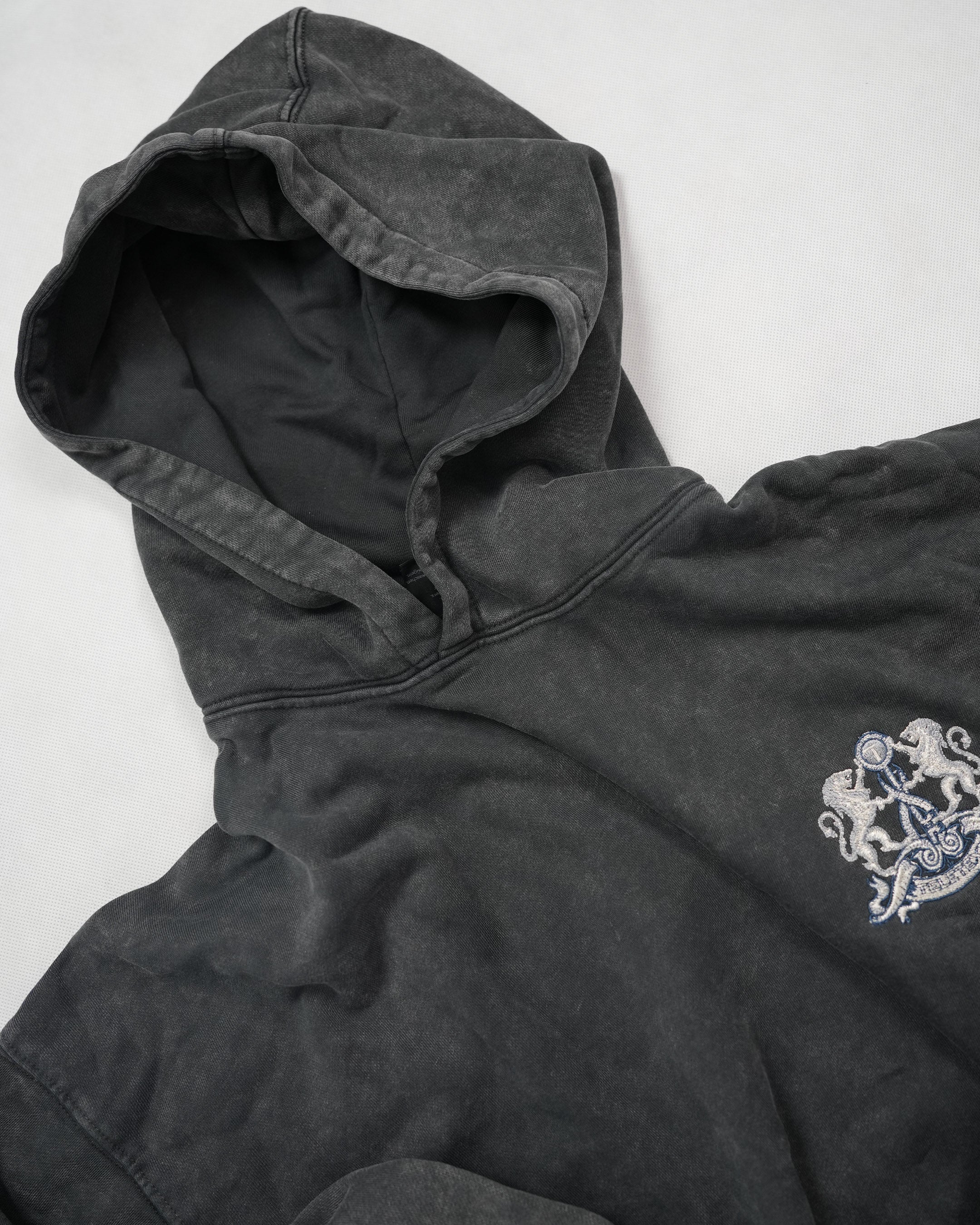 Vintage Hoodie - Acid Grey