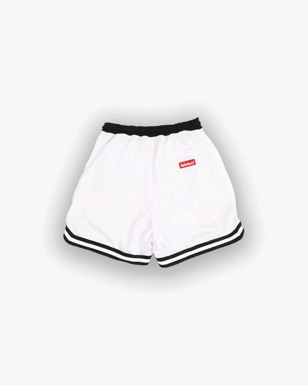 Basketball Mesh Shorts Retro - White