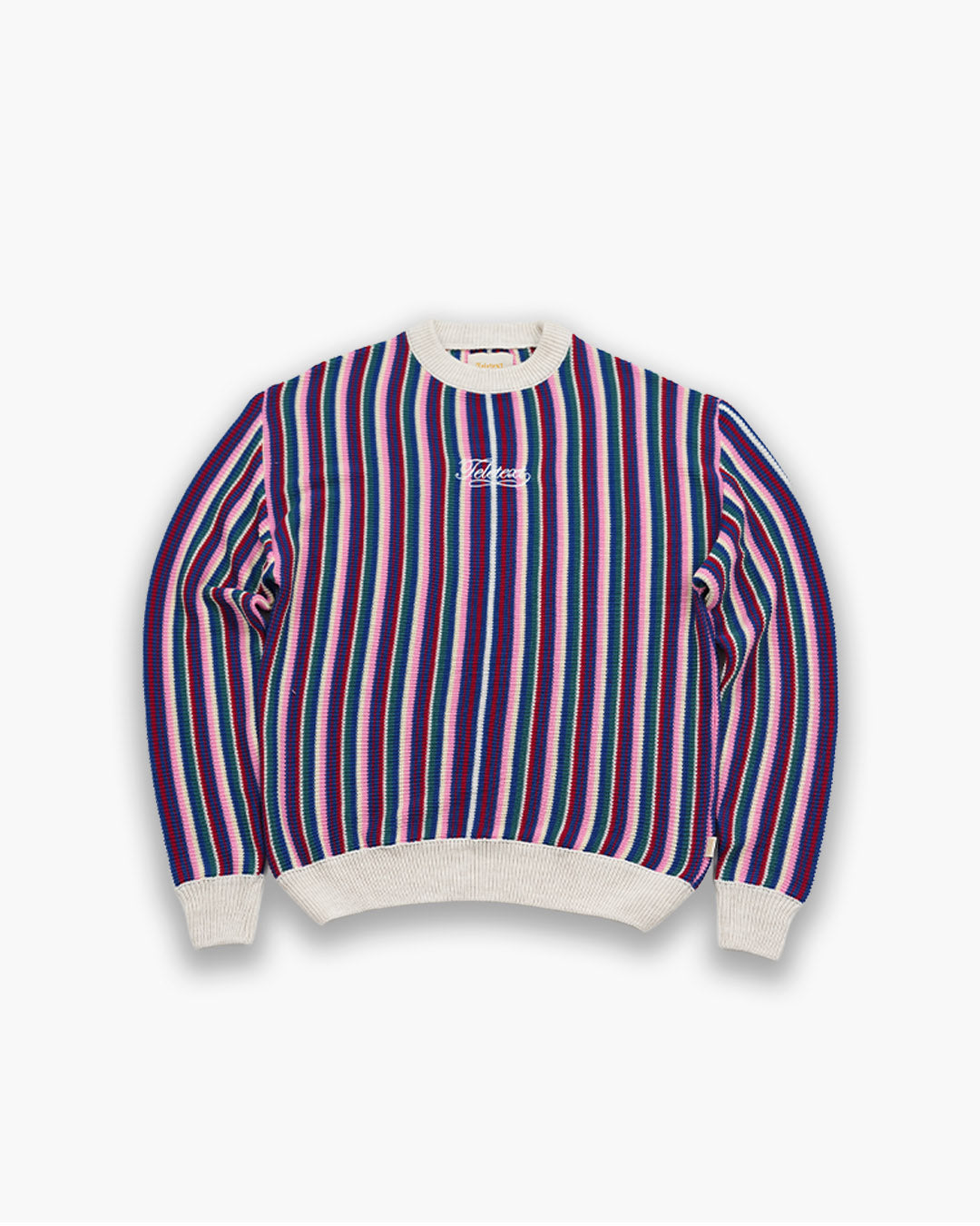 Knit Striped Sweater - Multicolor