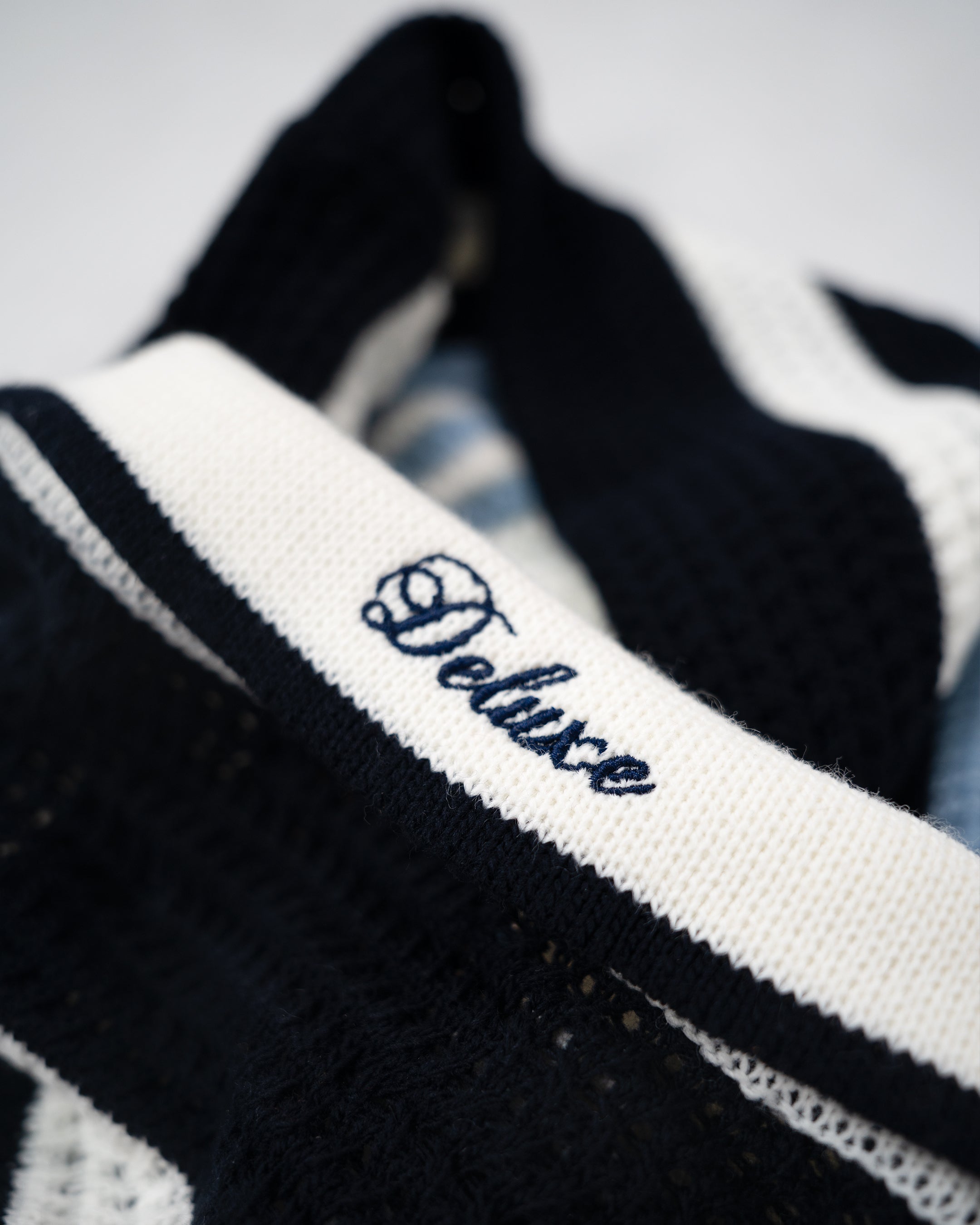 Deluxe Knitted Polo - Seaside