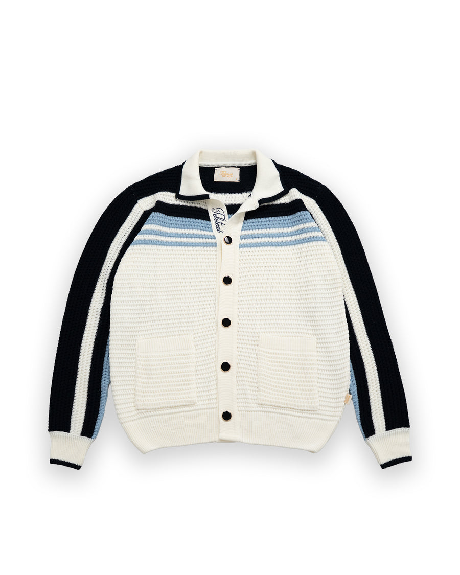 Deluxe Knitted Cardigan - Seaside