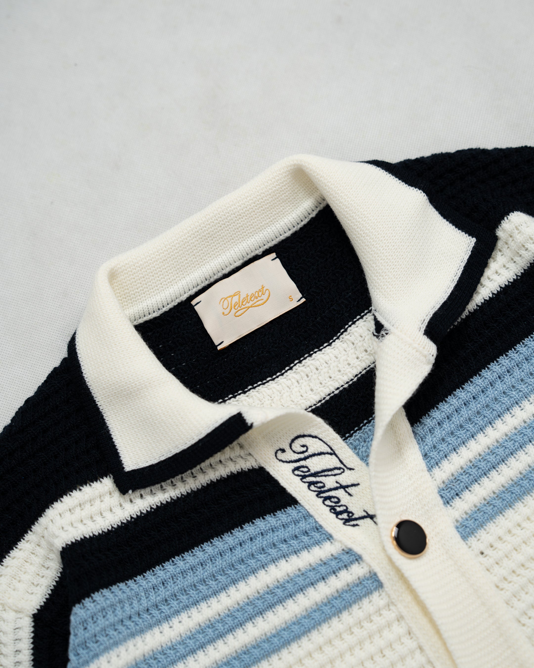Deluxe Knitted Cardigan - Seaside