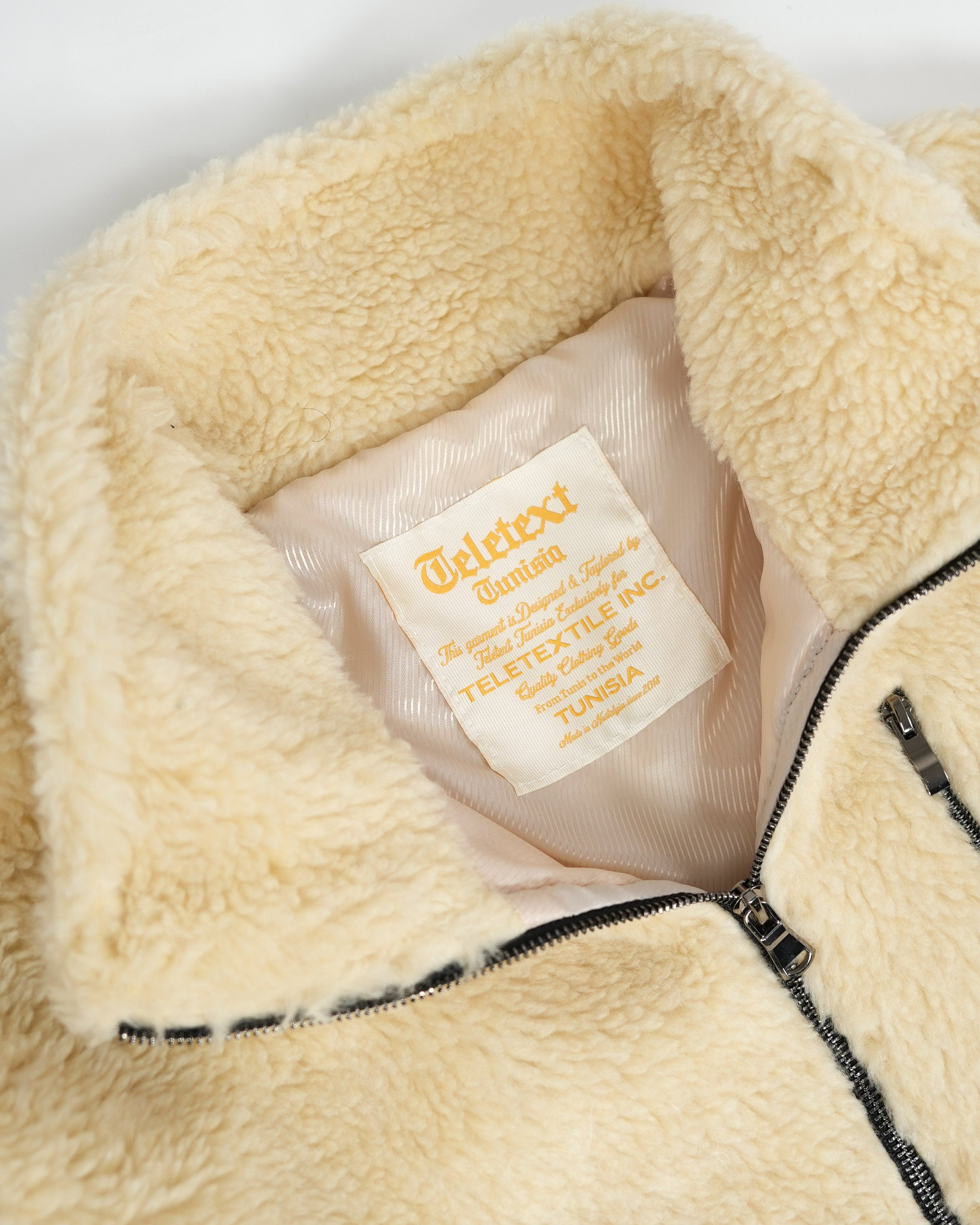 Sherpa Jacket - Off White