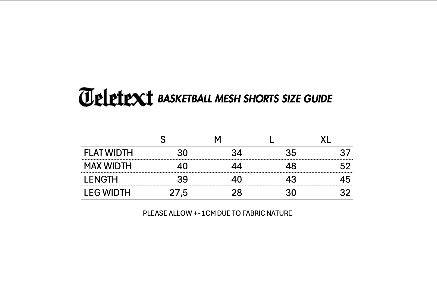Basketball Mesh Shorts TN - Black