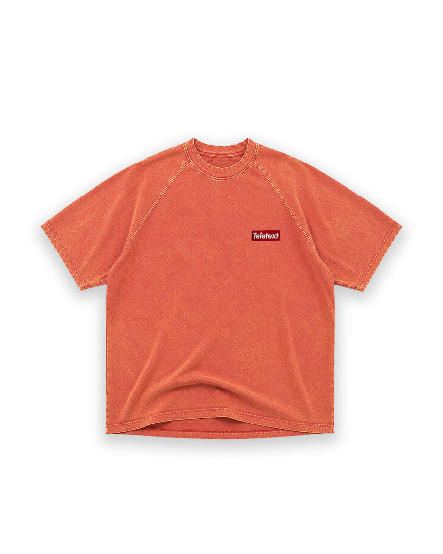 Small Logo T-Shirt – Vintage Orange