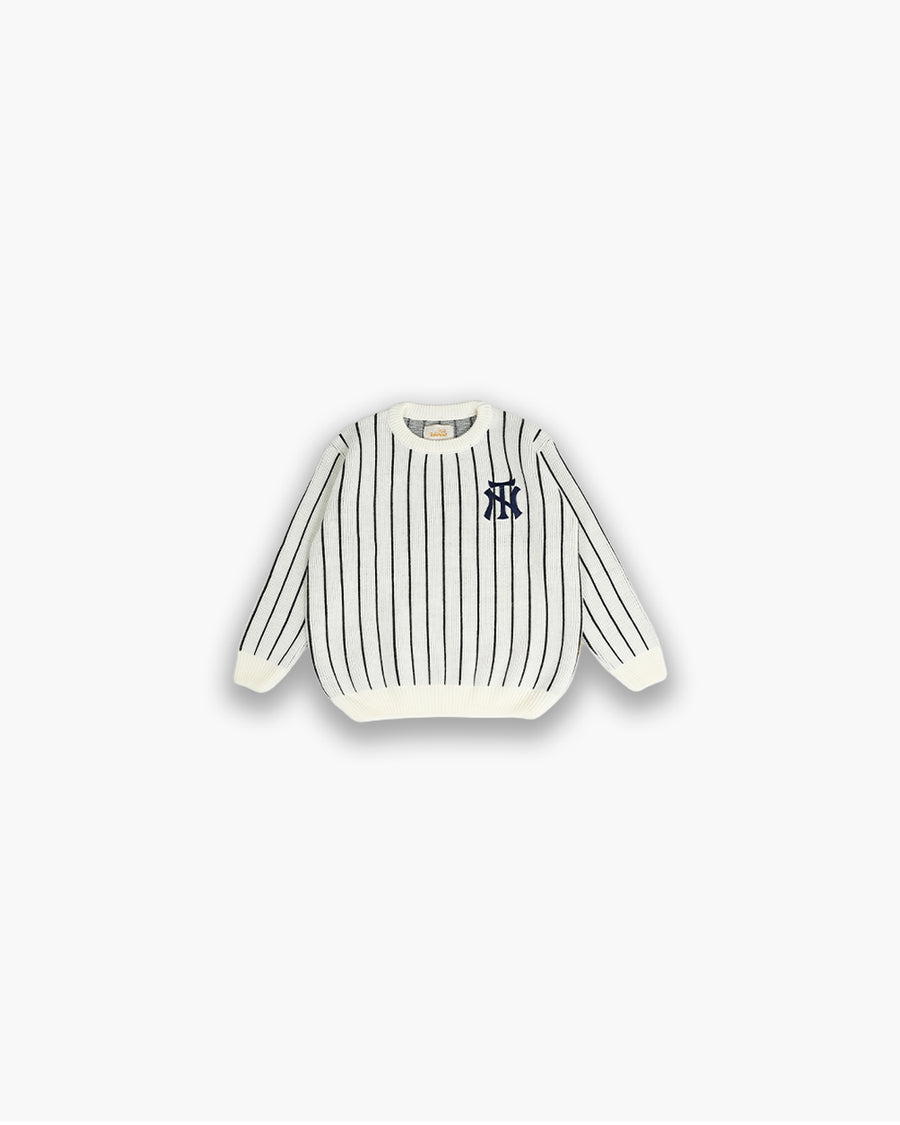 Kids Striped Knit Pullover
