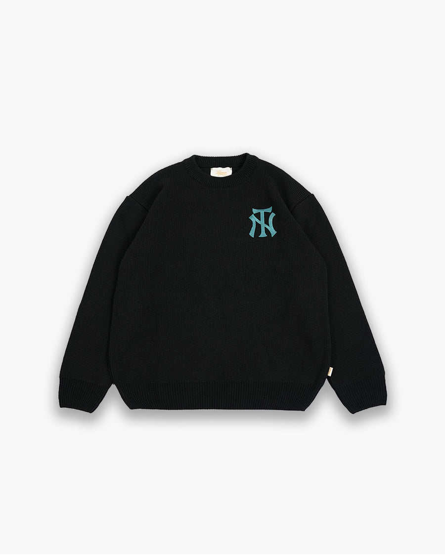 TN Knit Pullover - Black Saphire