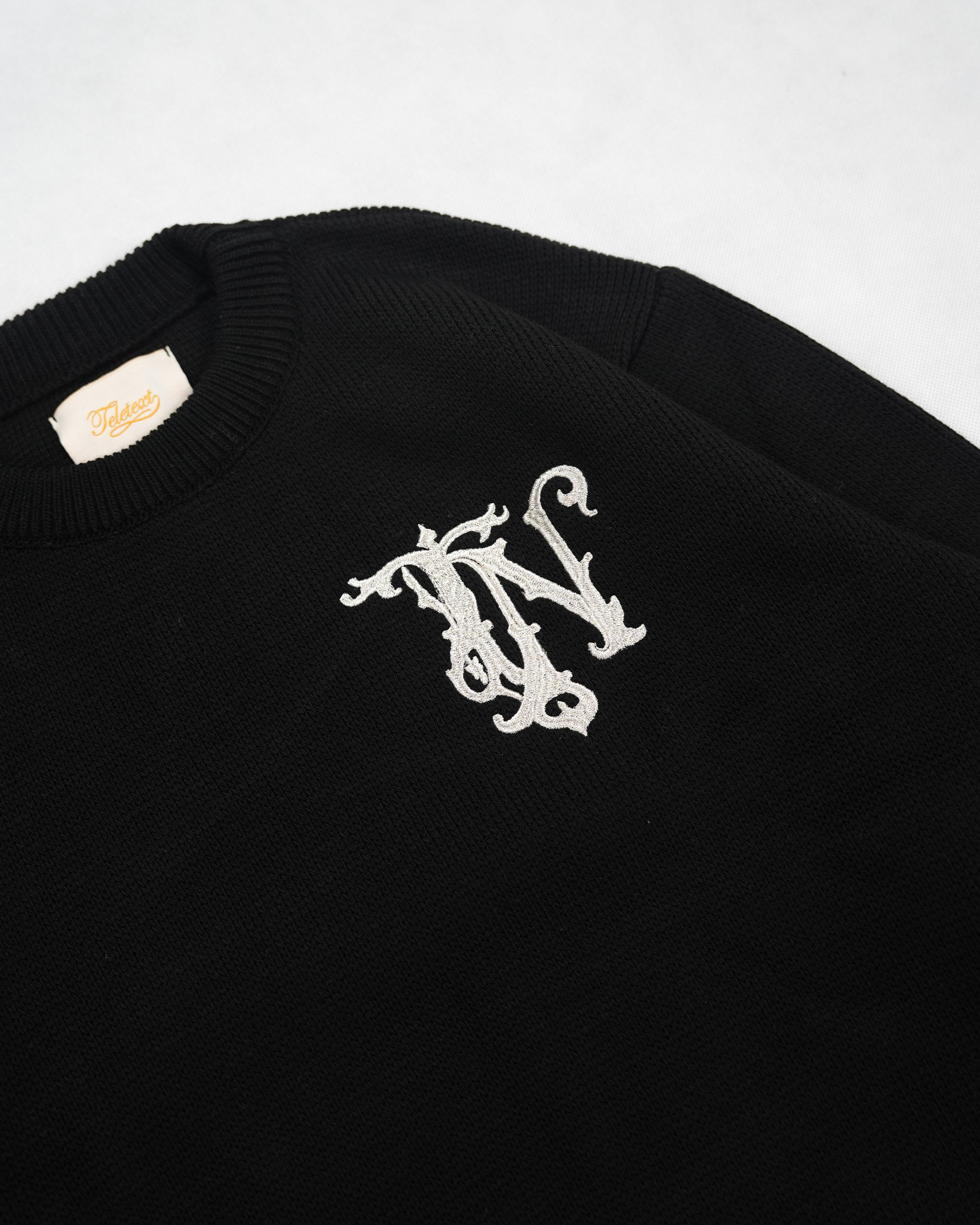 TN Roots Knit Pullover - Black Silver