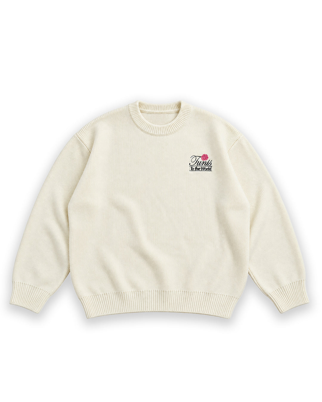 To The World Pullover - Cream