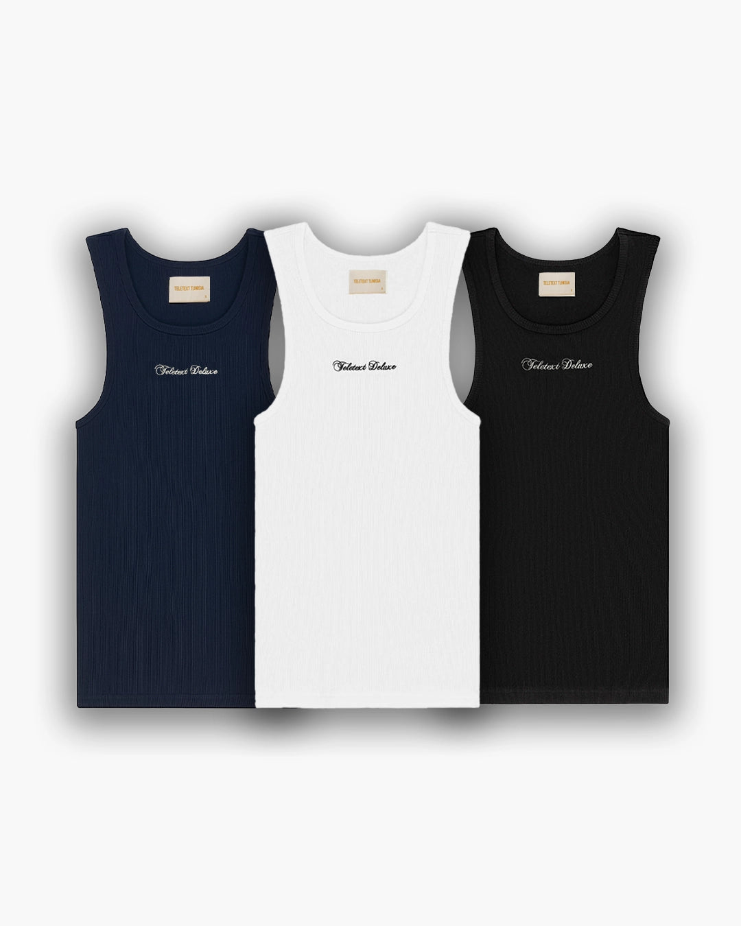 Deluxe Tank Tops 3 Pack