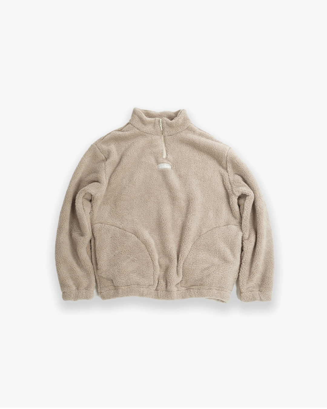 Fleece Quarter Zip - Desert Beige