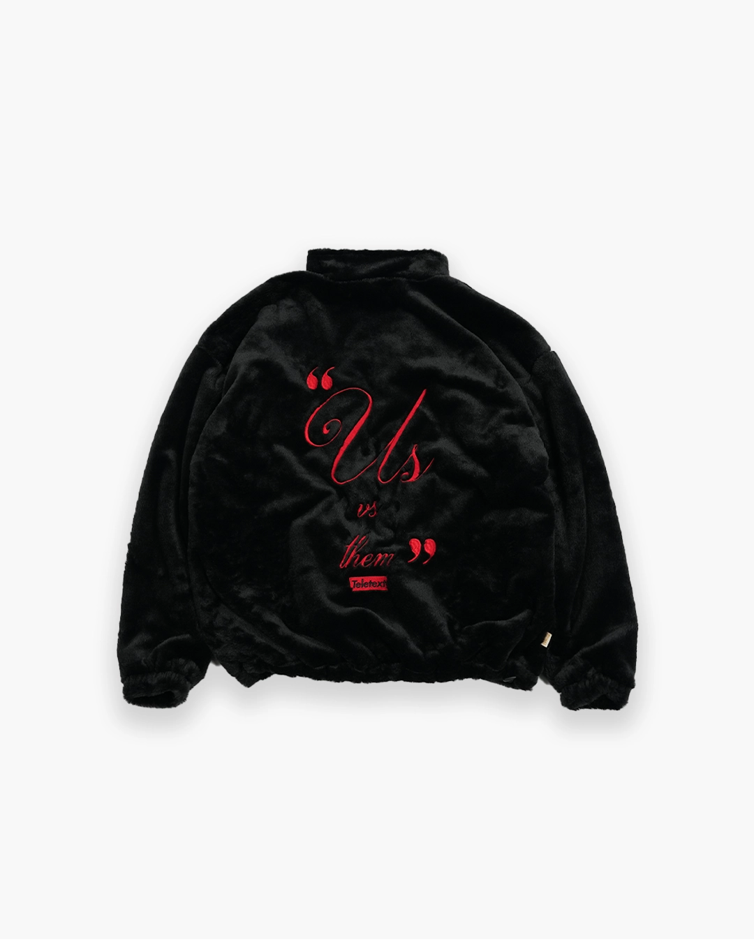Black Rabbit Fleece Jacket
