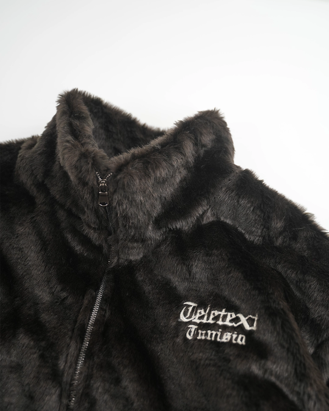 Faux-Fur Jacket - Wild Boar