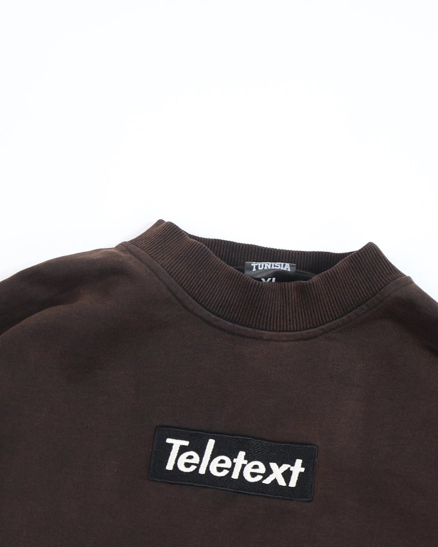 TELETEXT Bogo Crewneck - Faded - TELETEXT
