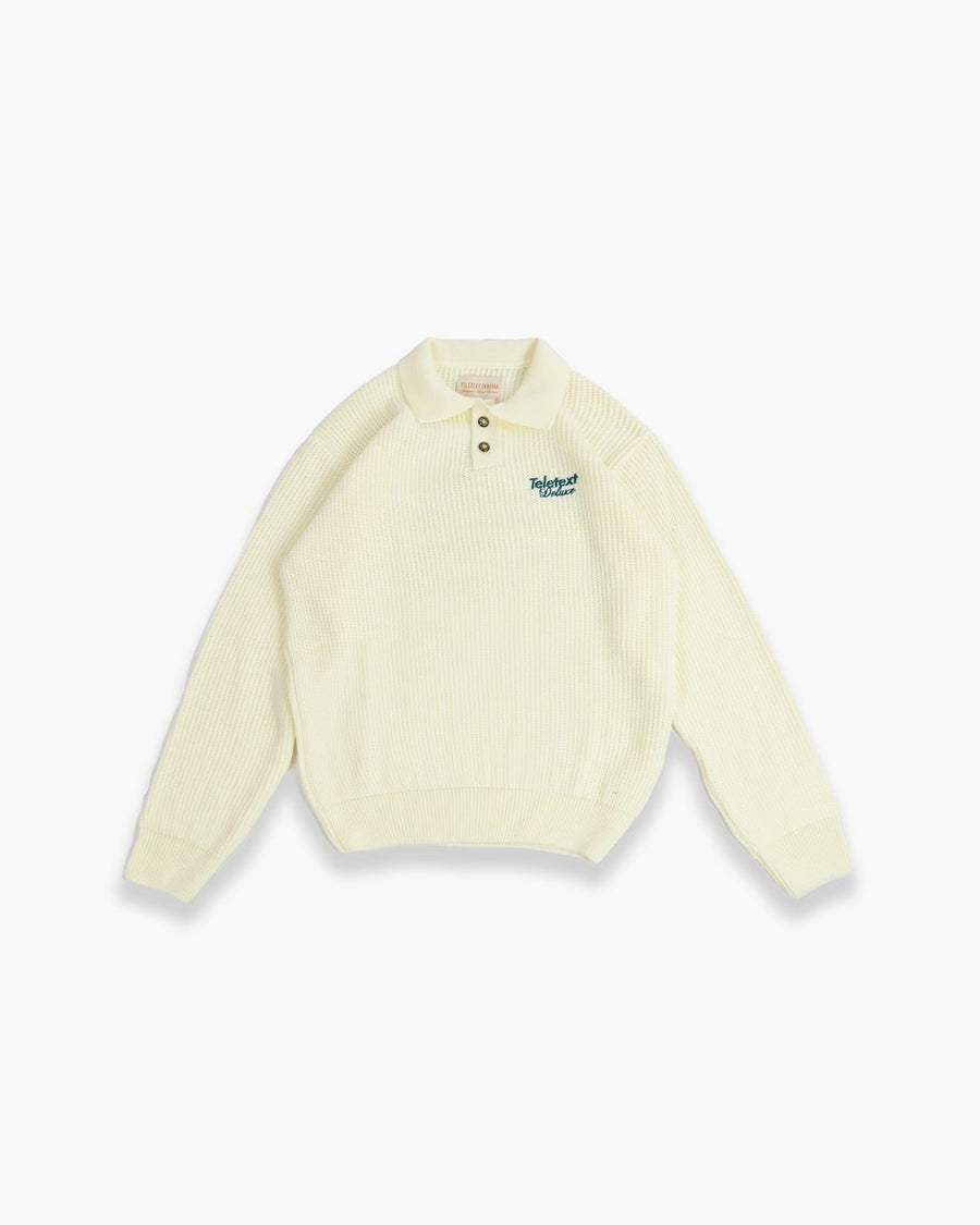 TELETEXT Deluxe Knitted Polo - TELETEXT